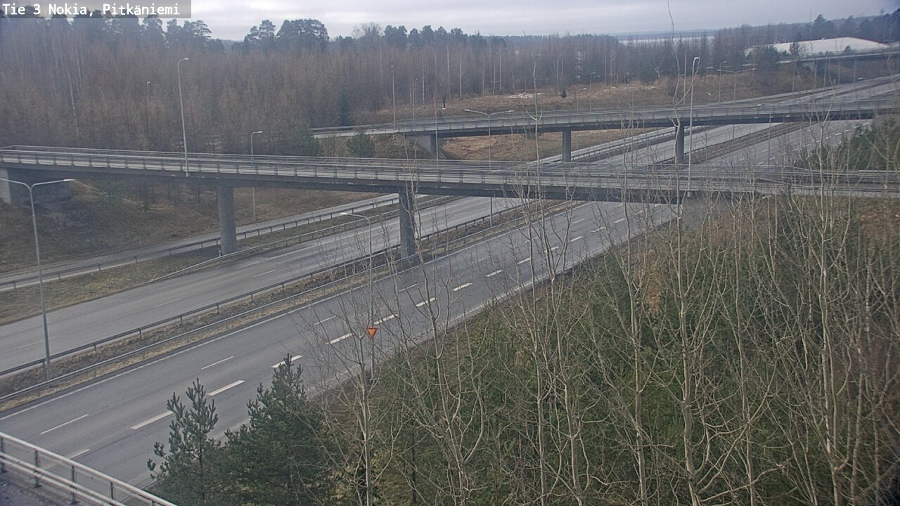 Weather Camera Image Road 3 Nokia, Pitkäniemi, Nokia, Pirkanmaa