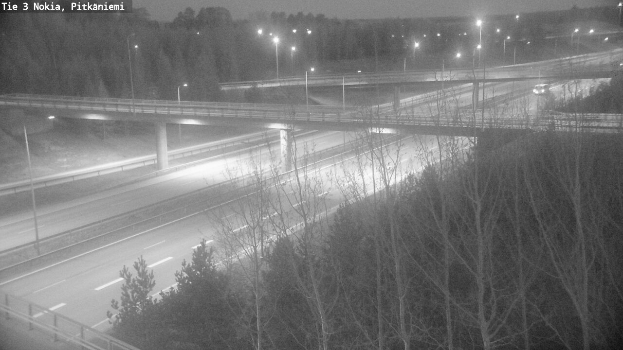 Weather Camera Image Road 3 Nokia, Pitkäniemi, Nokia, Pirkanmaa