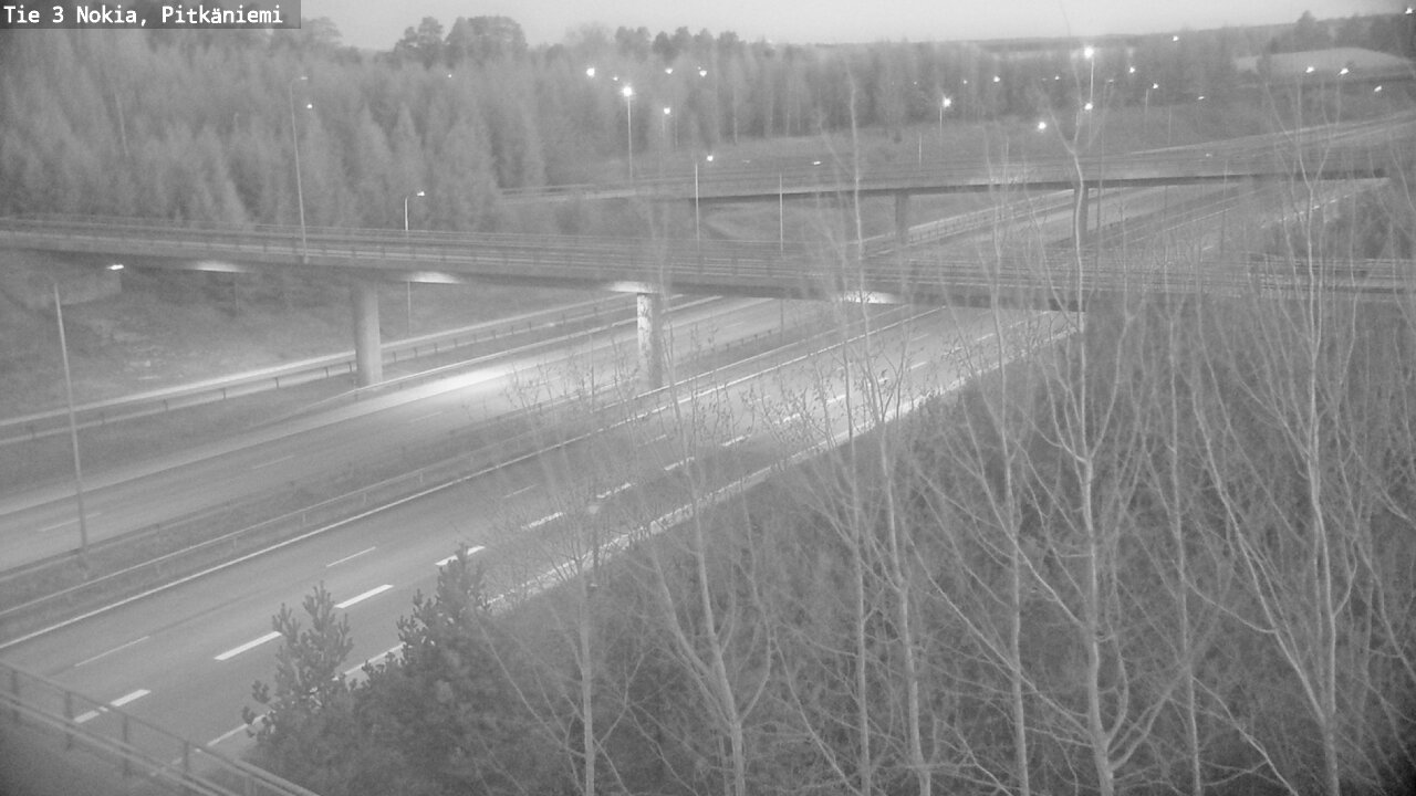 Weather Camera Image Road 3 Nokia, Pitkäniemi, Nokia, Pirkanmaa