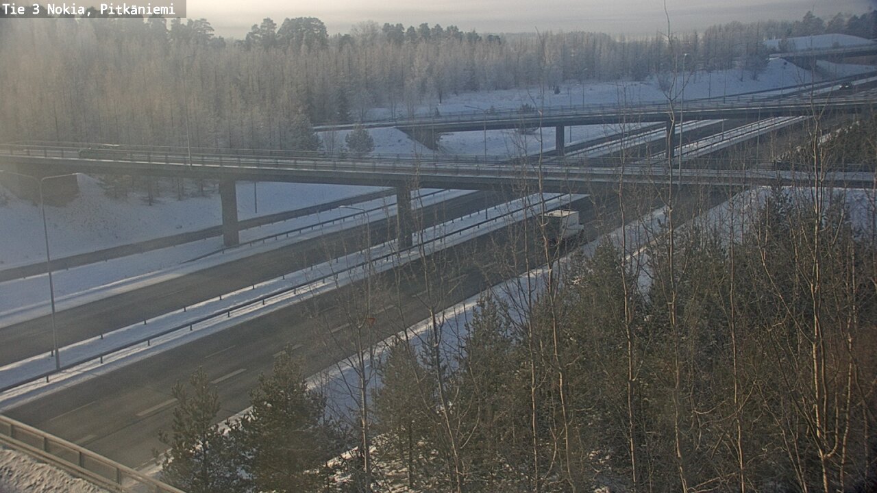 Weather Camera Image Road 3 Nokia, Pitkäniemi, Nokia, Pirkanmaa