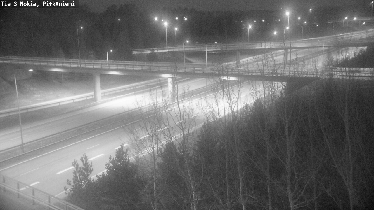 Weather Camera Image Road 3 Nokia, Pitkäniemi, Nokia, Pirkanmaa