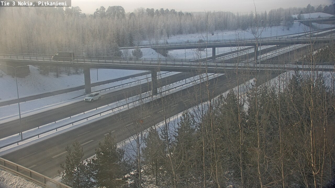 Weather Camera Image Road 3 Nokia, Pitkäniemi, Nokia, Pirkanmaa