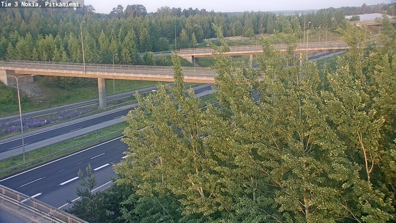 Weather Camera Image Road 3 Nokia, Pitkäniemi, Nokia, Pirkanmaa
