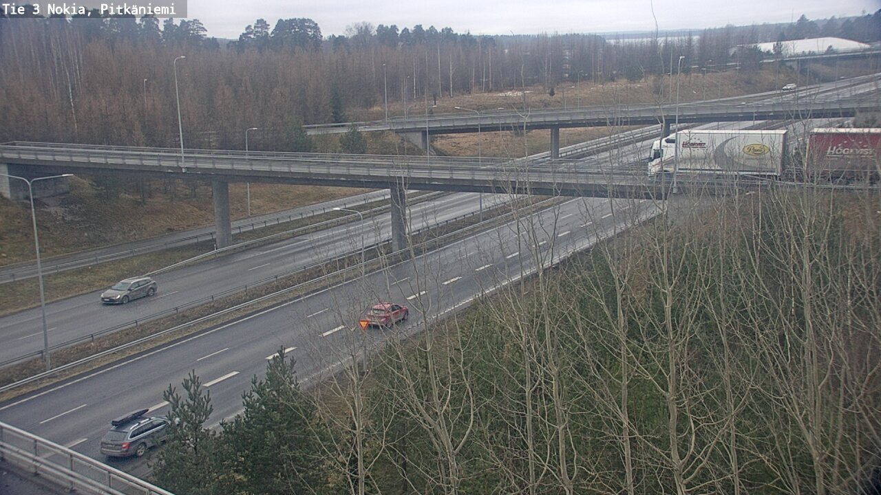 Weather Camera Image Road 3 Nokia, Pitkäniemi, Nokia, Pirkanmaa