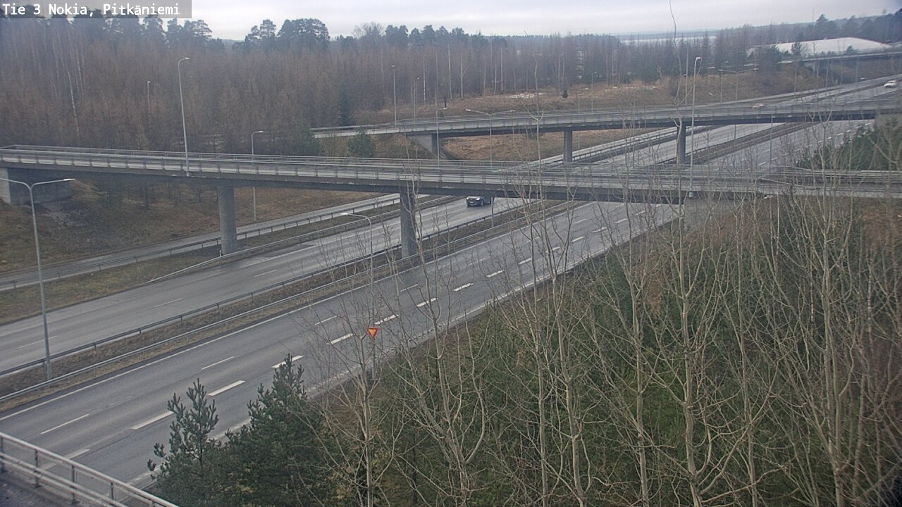 Weather Camera Image Road 3 Nokia, Pitkäniemi, Nokia, Pirkanmaa