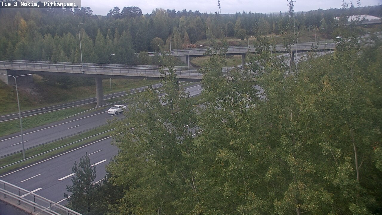 Weather Camera Image Road 3 Nokia, Pitkäniemi, Nokia, Pirkanmaa