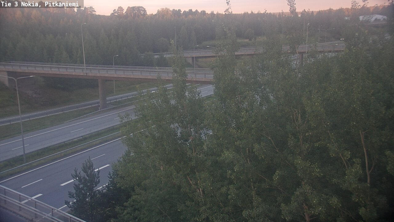 Weather Camera Image Road 3 Nokia, Pitkäniemi, Nokia, Pirkanmaa