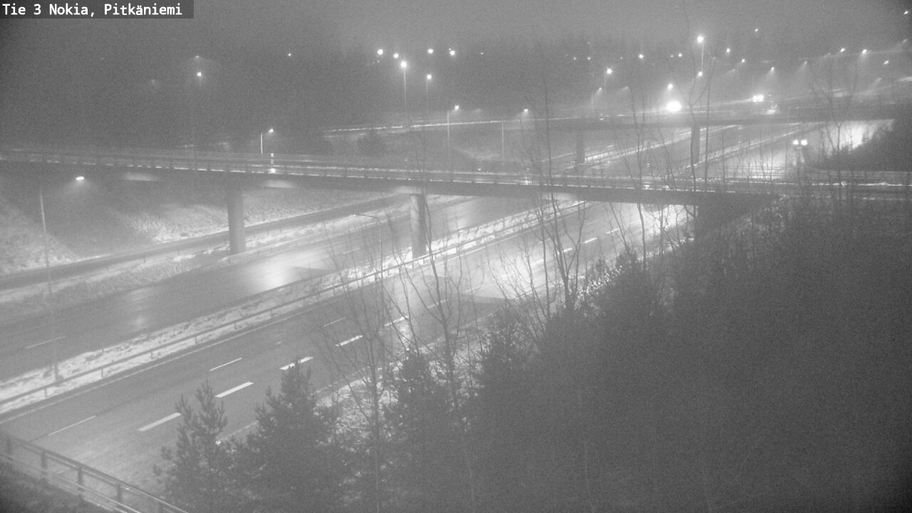 Weather Camera Image Väg 3 Nokia, Pitkäniemi, Nokia, Pirkanmaa