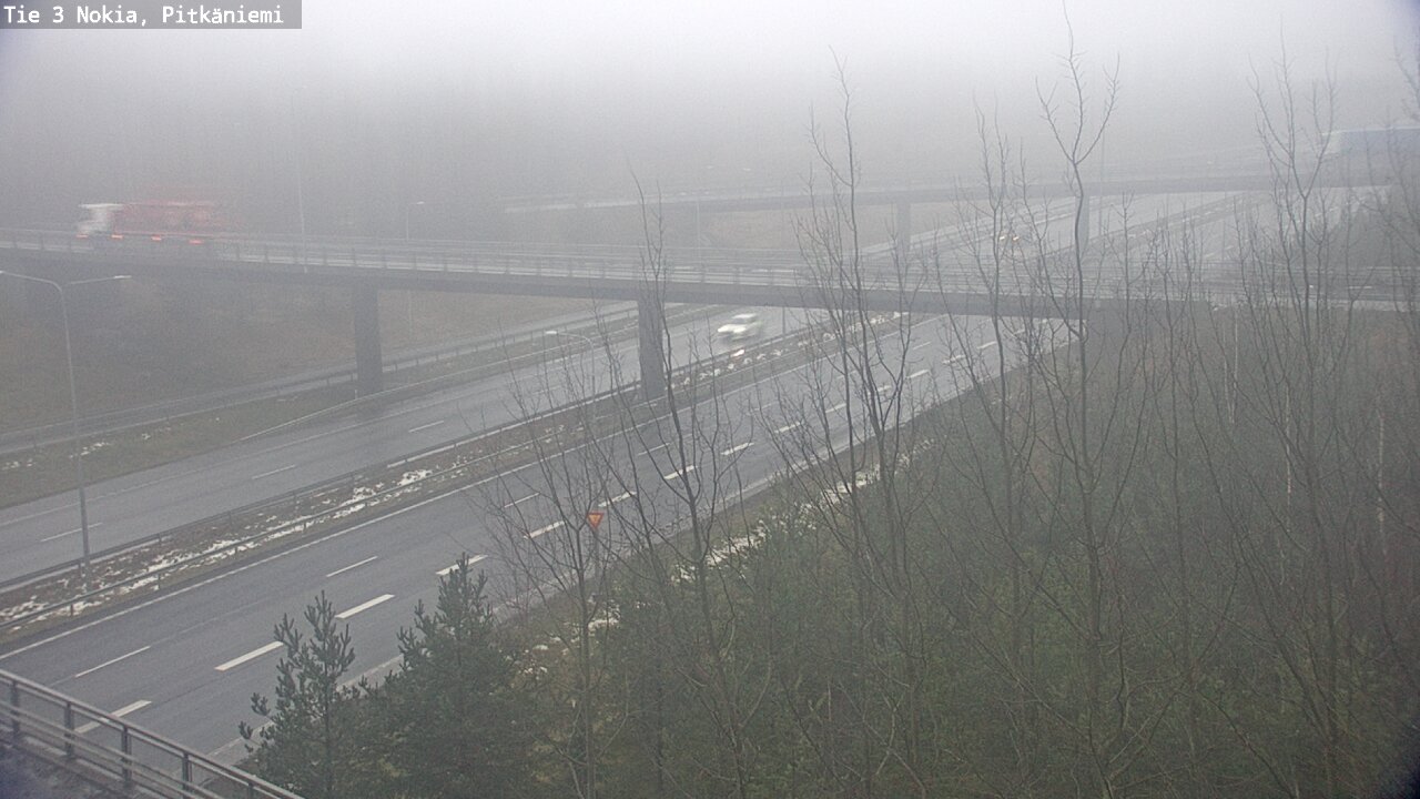 Weather Camera Image Väg 3 Nokia, Pitkäniemi, Nokia, Pirkanmaa