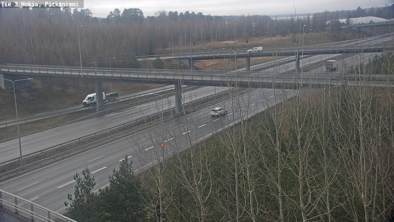 Weather Camera Image Road 3 Nokia, Pitkäniemi, Nokia, Pirkanmaa