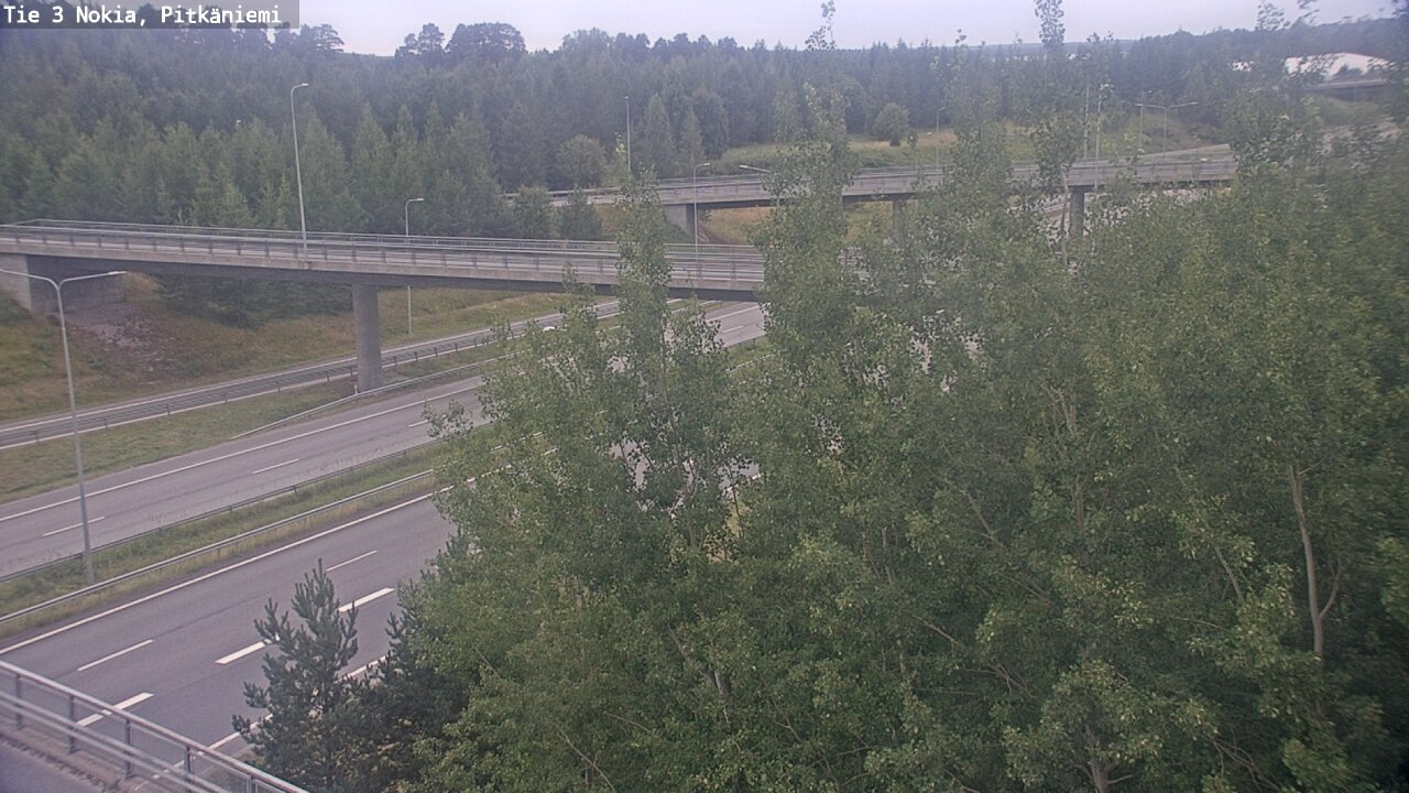 Weather Camera Image Road 3 Nokia, Pitkäniemi, Nokia, Pirkanmaa