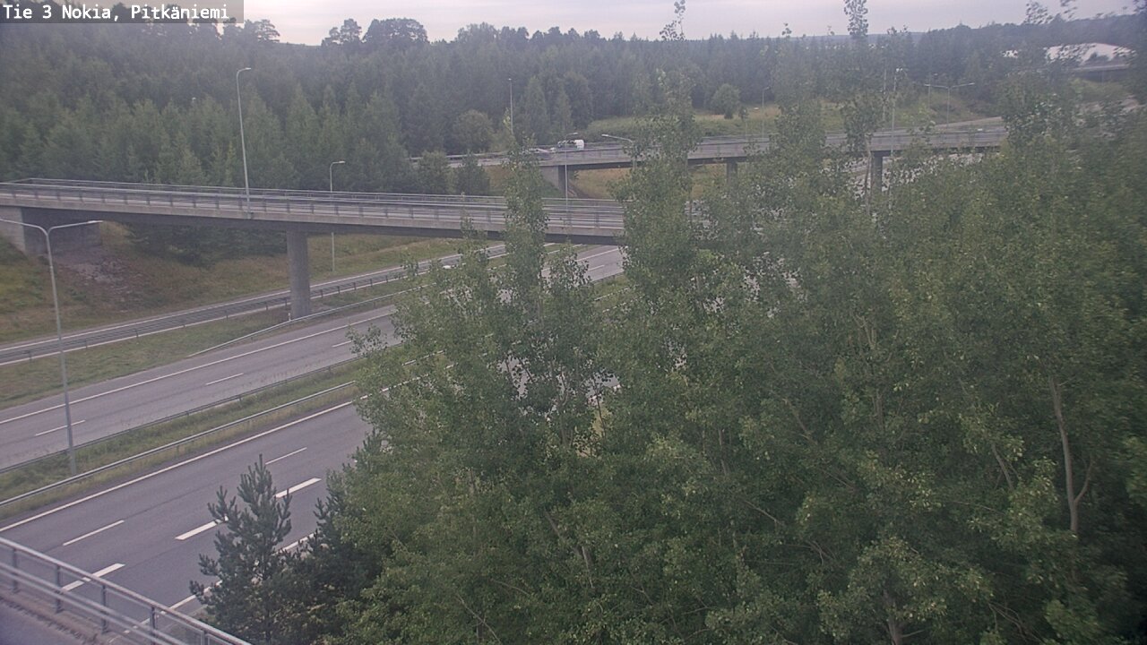 Weather Camera Image Road 3 Nokia, Pitkäniemi, Nokia, Pirkanmaa