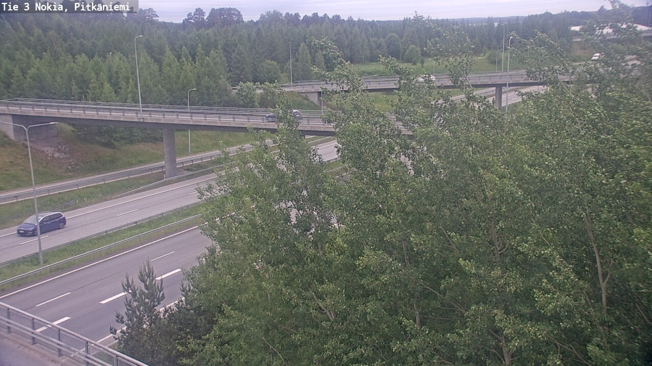 Weather Camera Image Väg 3 Nokia, Pitkäniemi, Nokia, Pirkanmaa