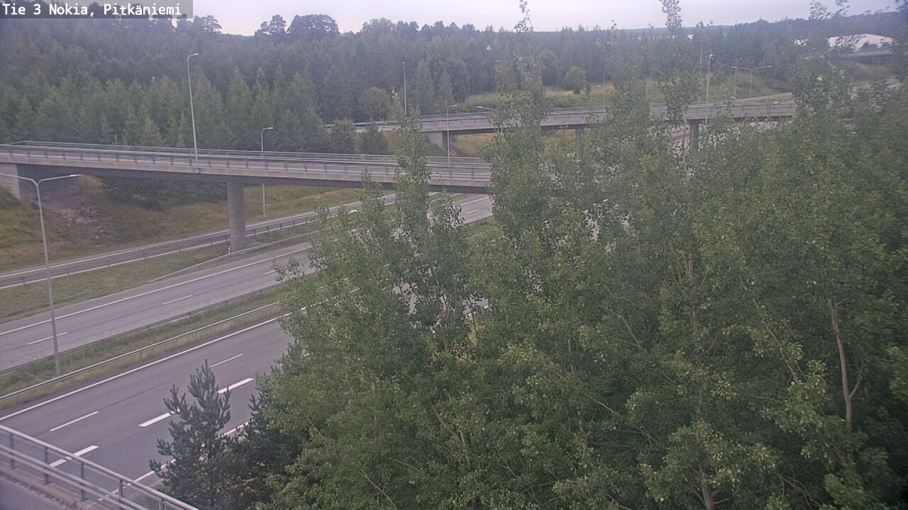 Weather Camera Image Road 3 Nokia, Pitkäniemi, Nokia, Pirkanmaa