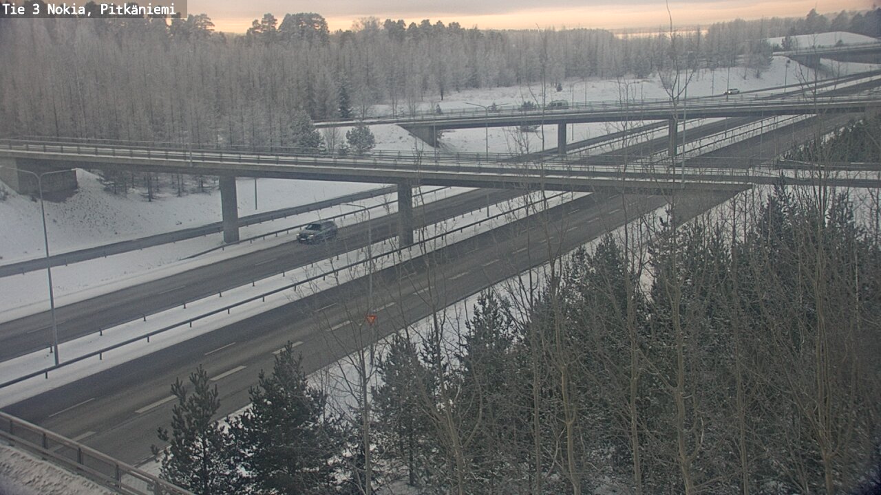 Weather Camera Image Road 3 Nokia, Pitkäniemi, Nokia, Pirkanmaa