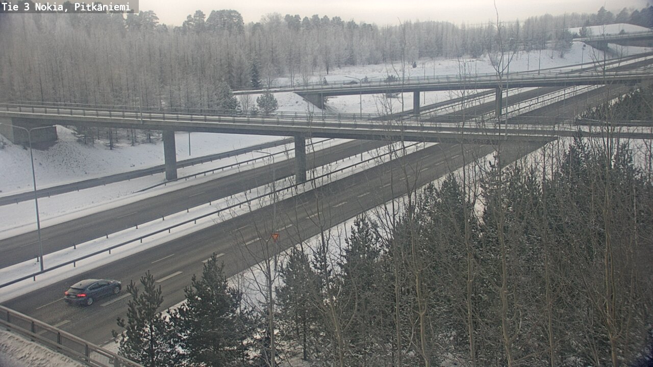Weather Camera Image Road 3 Nokia, Pitkäniemi, Nokia, Pirkanmaa