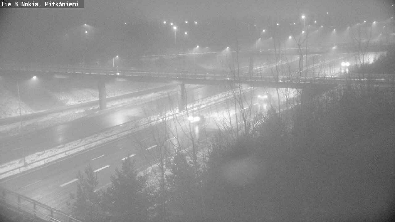 Weather Camera Image Väg 3 Nokia, Pitkäniemi, Nokia, Pirkanmaa