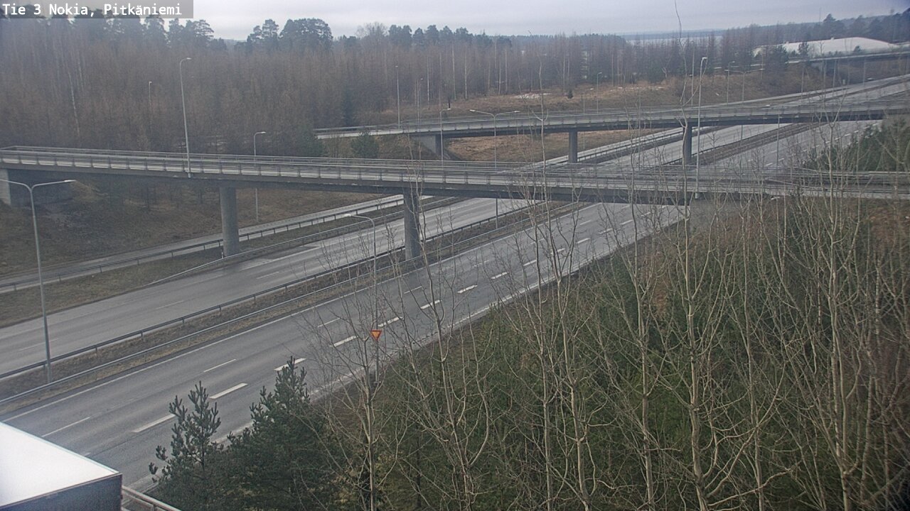 Weather Camera Image Road 3 Nokia, Pitkäniemi, Nokia, Pirkanmaa