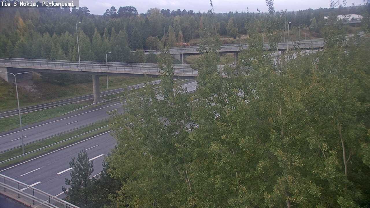 Weather Camera Image Road 3 Nokia, Pitkäniemi, Nokia, Pirkanmaa