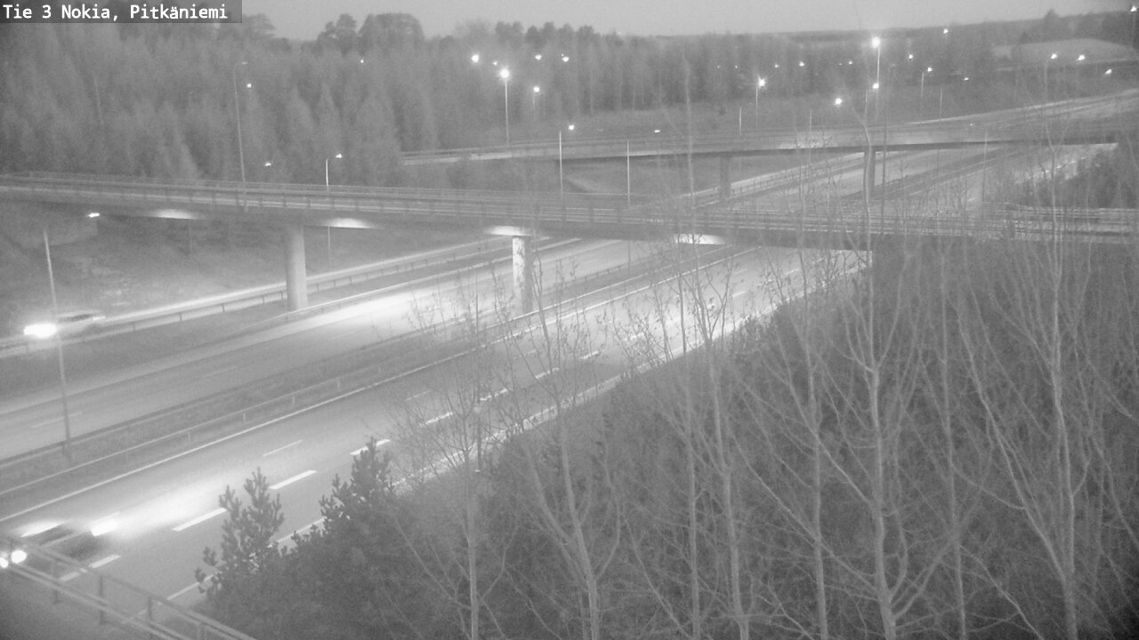 Weather Camera Image Road 3 Nokia, Pitkäniemi, Nokia, Pirkanmaa