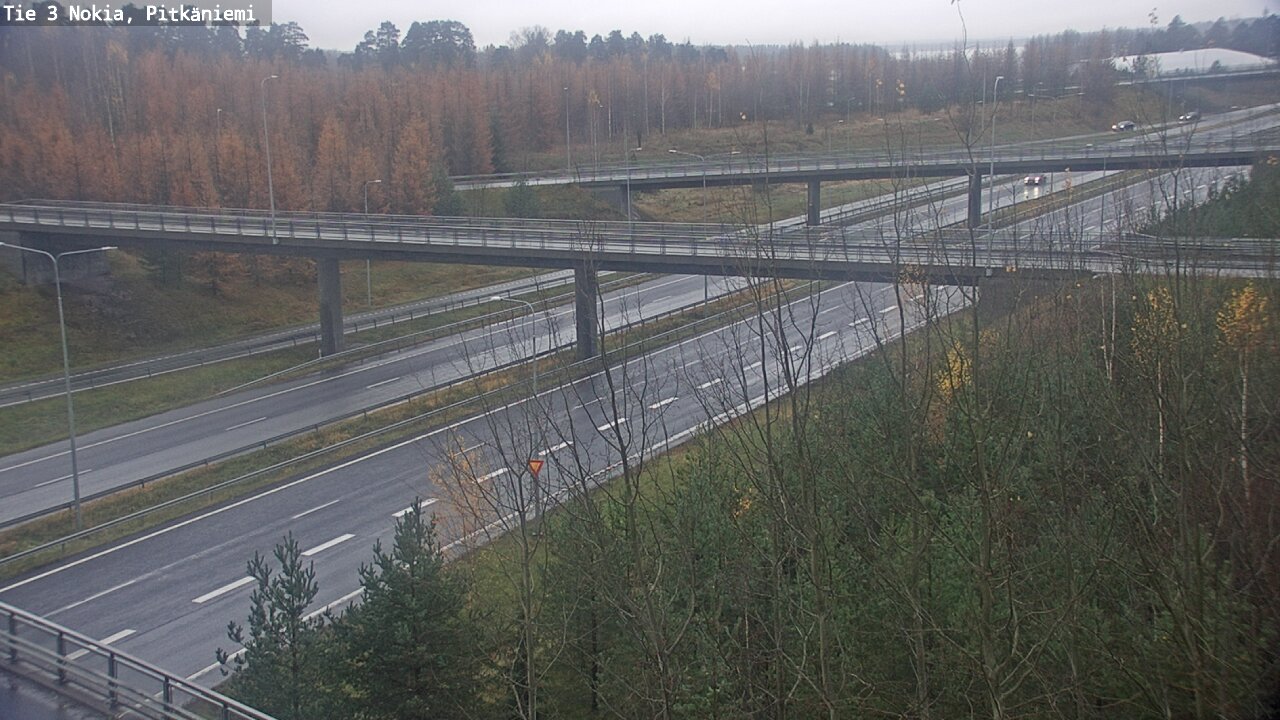 Weather Camera Image Väg 3 Nokia, Pitkäniemi, Nokia, Pirkanmaa