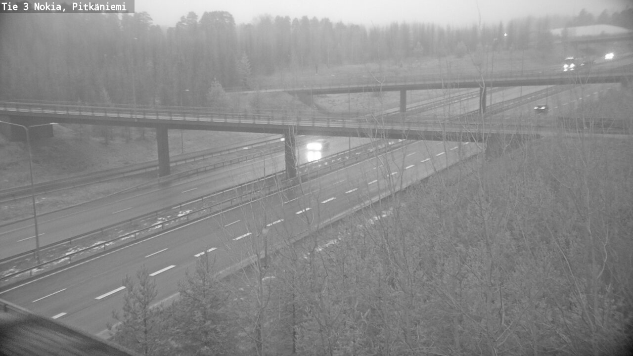 Weather Camera Image Väg 3 Nokia, Pitkäniemi, Nokia, Pirkanmaa