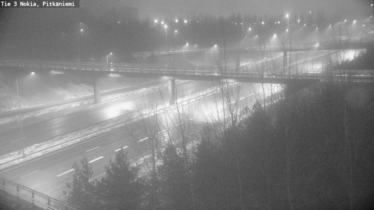 Weather Camera Image Väg 3 Nokia, Pitkäniemi, Nokia, Pirkanmaa