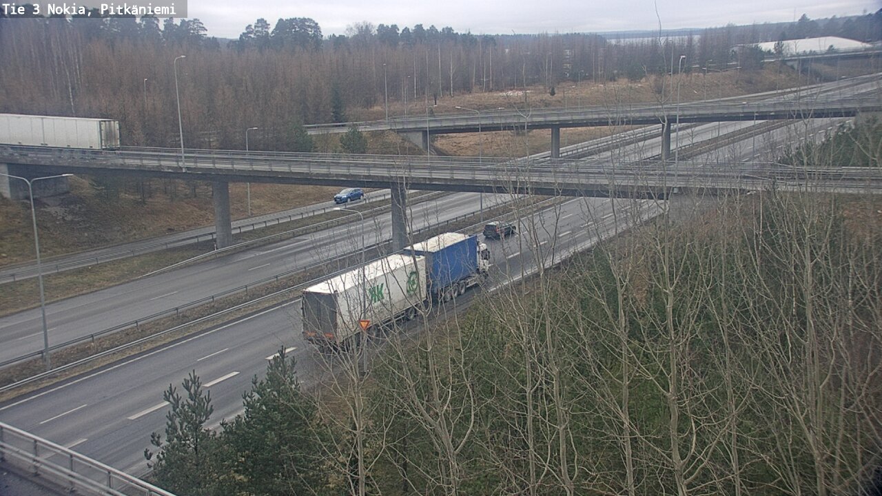 Weather Camera Image Road 3 Nokia, Pitkäniemi, Nokia, Pirkanmaa