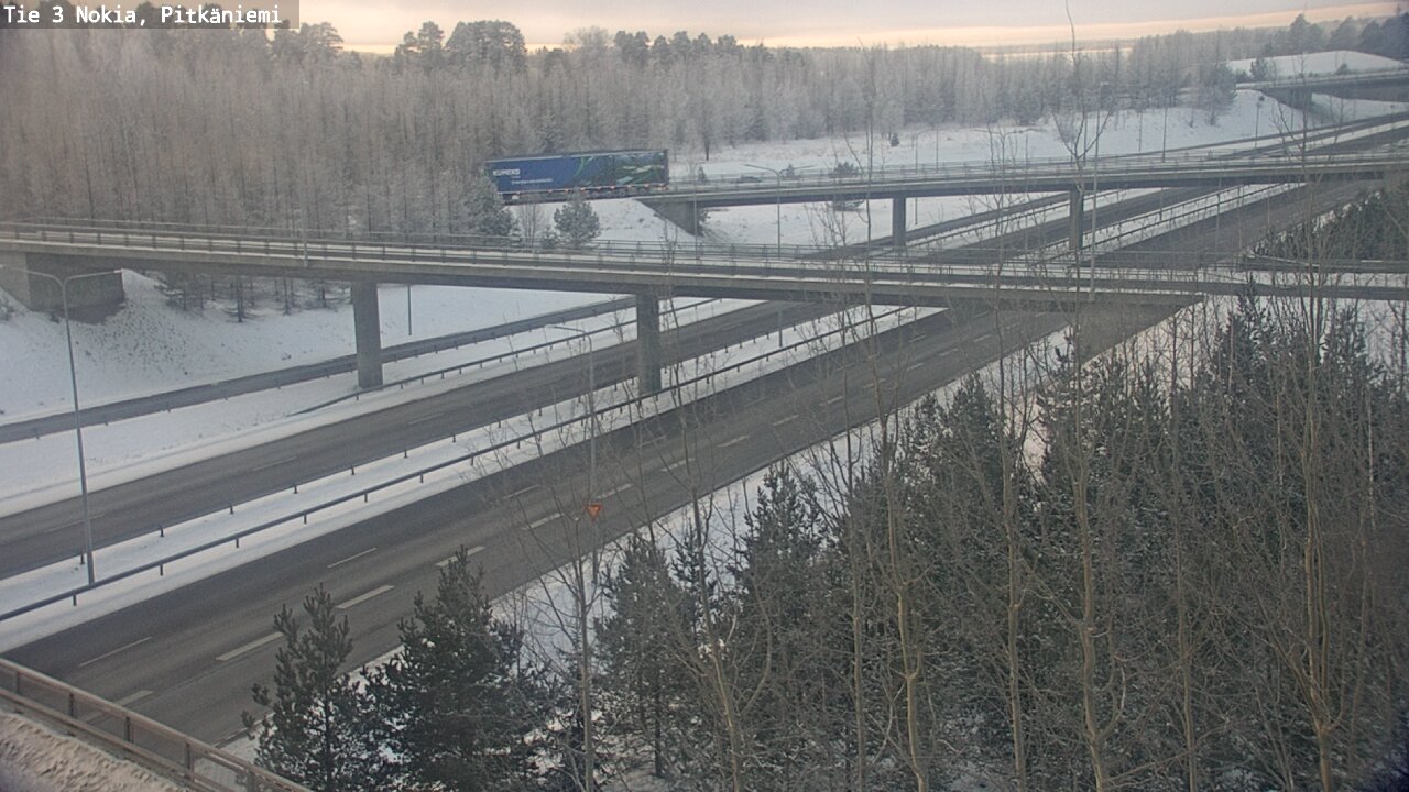 Weather Camera Image Road 3 Nokia, Pitkäniemi, Nokia, Pirkanmaa
