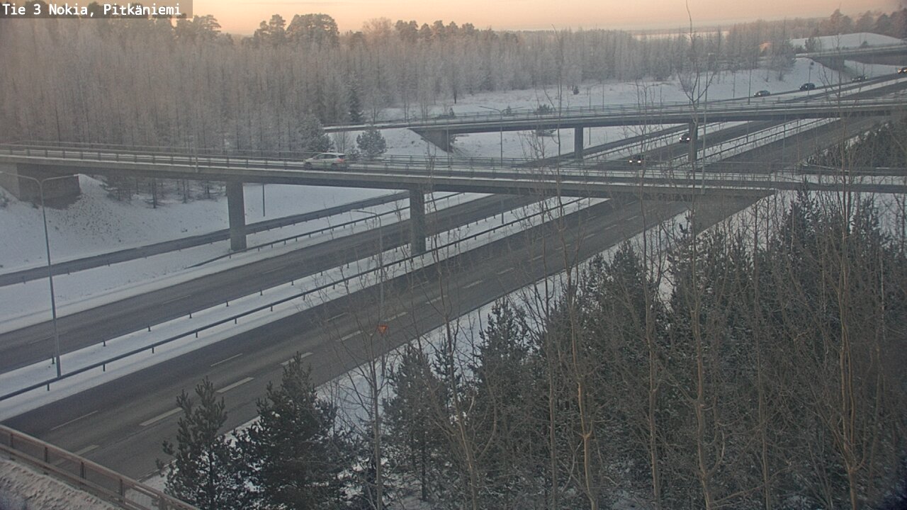 Weather Camera Image Road 3 Nokia, Pitkäniemi, Nokia, Pirkanmaa