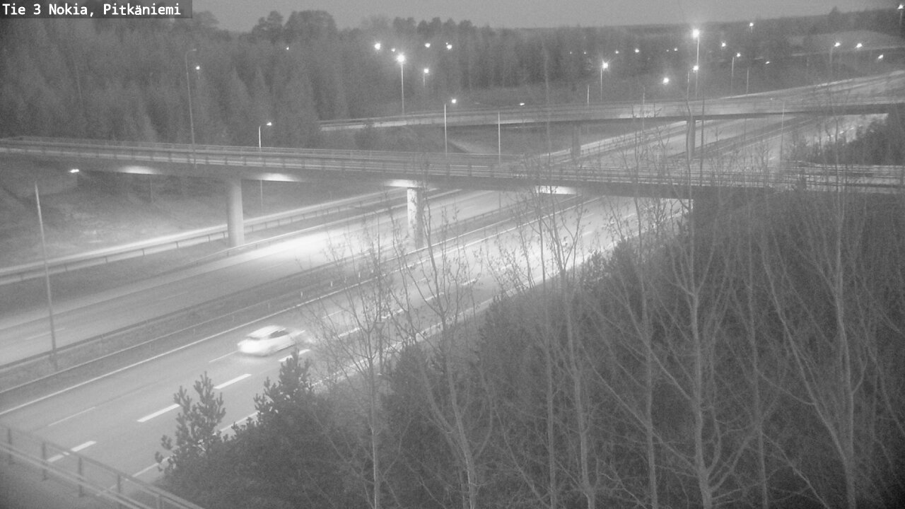 Weather Camera Image Road 3 Nokia, Pitkäniemi, Nokia, Pirkanmaa