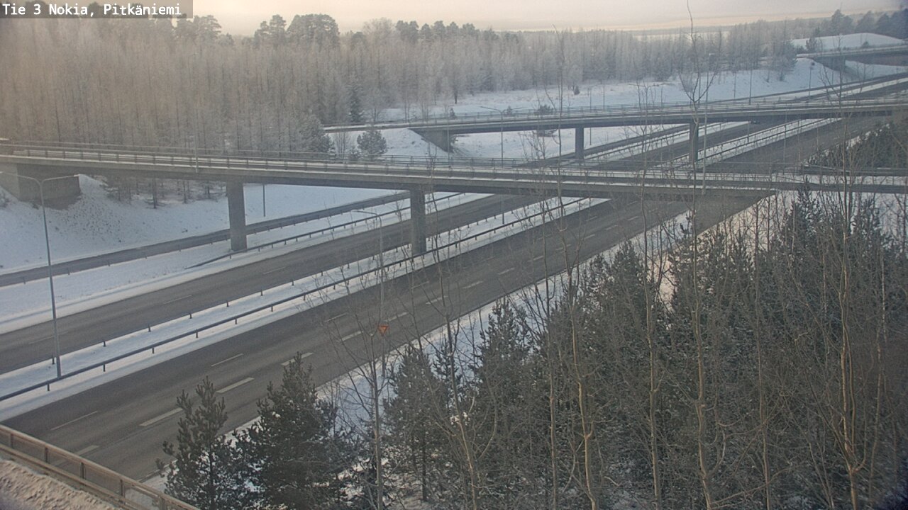 Weather Camera Image Road 3 Nokia, Pitkäniemi, Nokia, Pirkanmaa