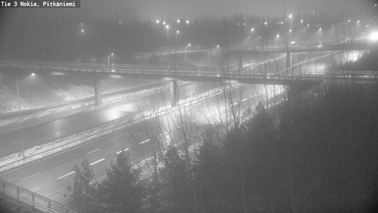 Weather Camera Image Väg 3 Nokia, Pitkäniemi, Nokia, Pirkanmaa