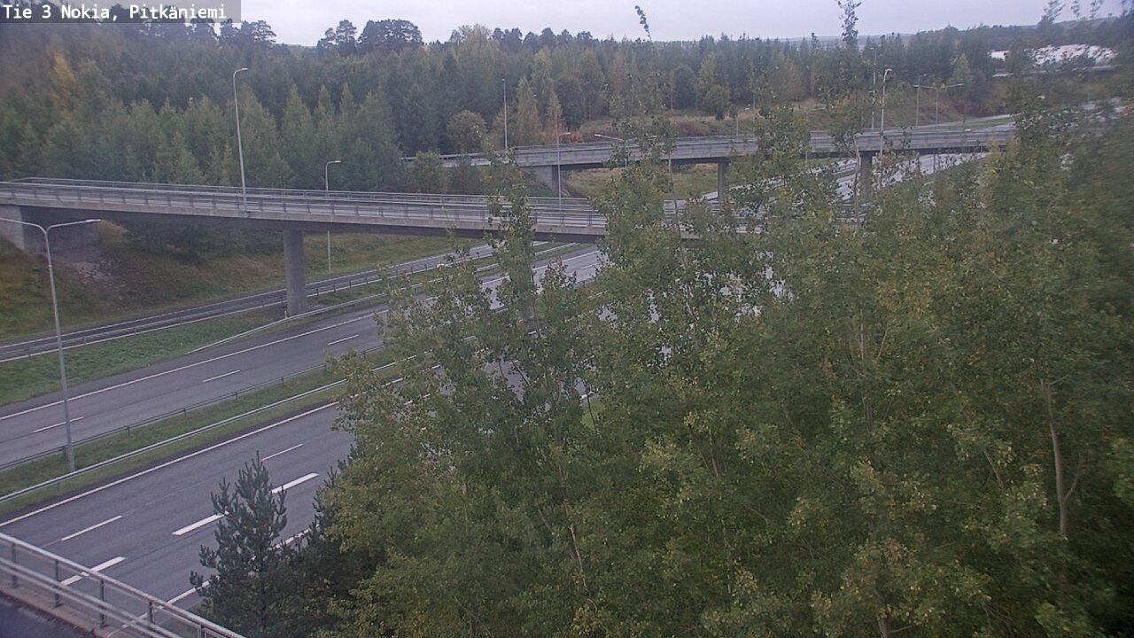 Weather Camera Image Road 3 Nokia, Pitkäniemi, Nokia, Pirkanmaa