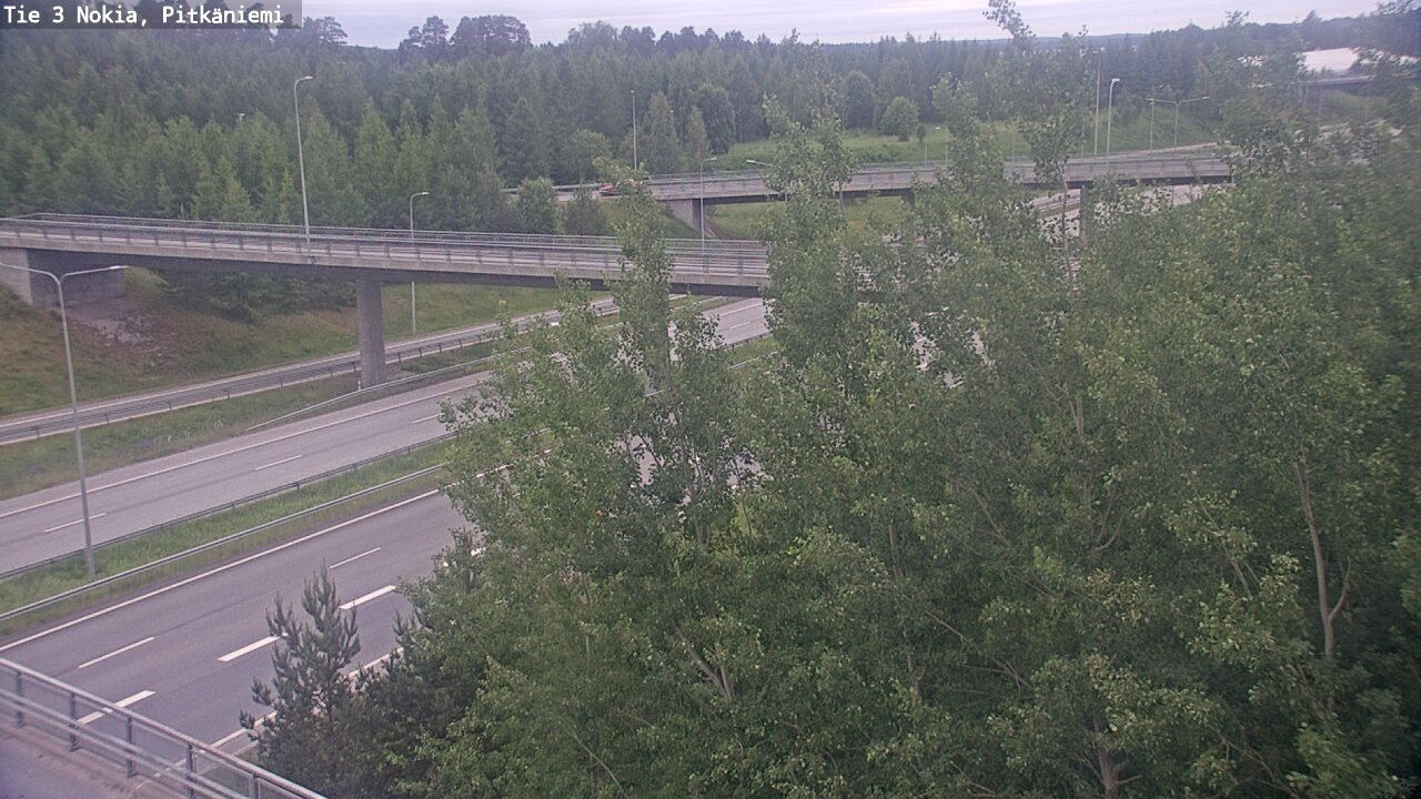 Weather Camera Image Väg 3 Nokia, Pitkäniemi, Nokia, Pirkanmaa