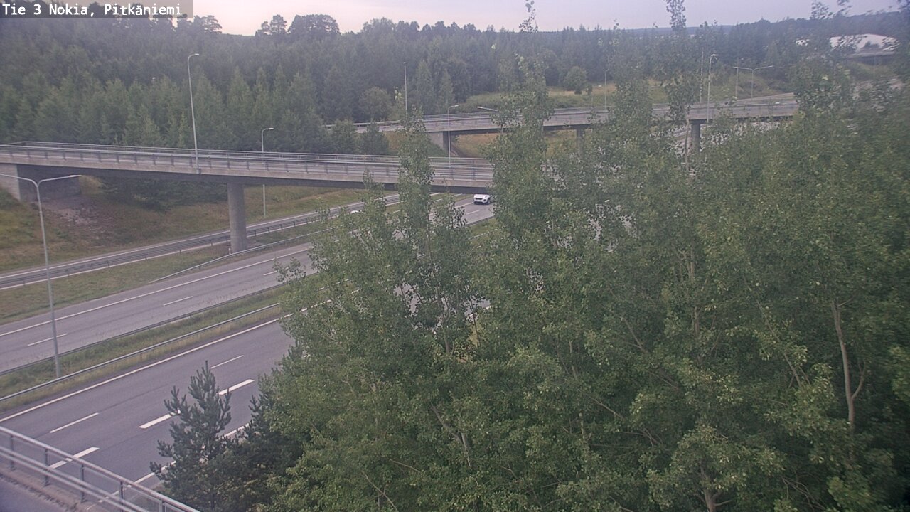 Weather Camera Image Road 3 Nokia, Pitkäniemi, Nokia, Pirkanmaa