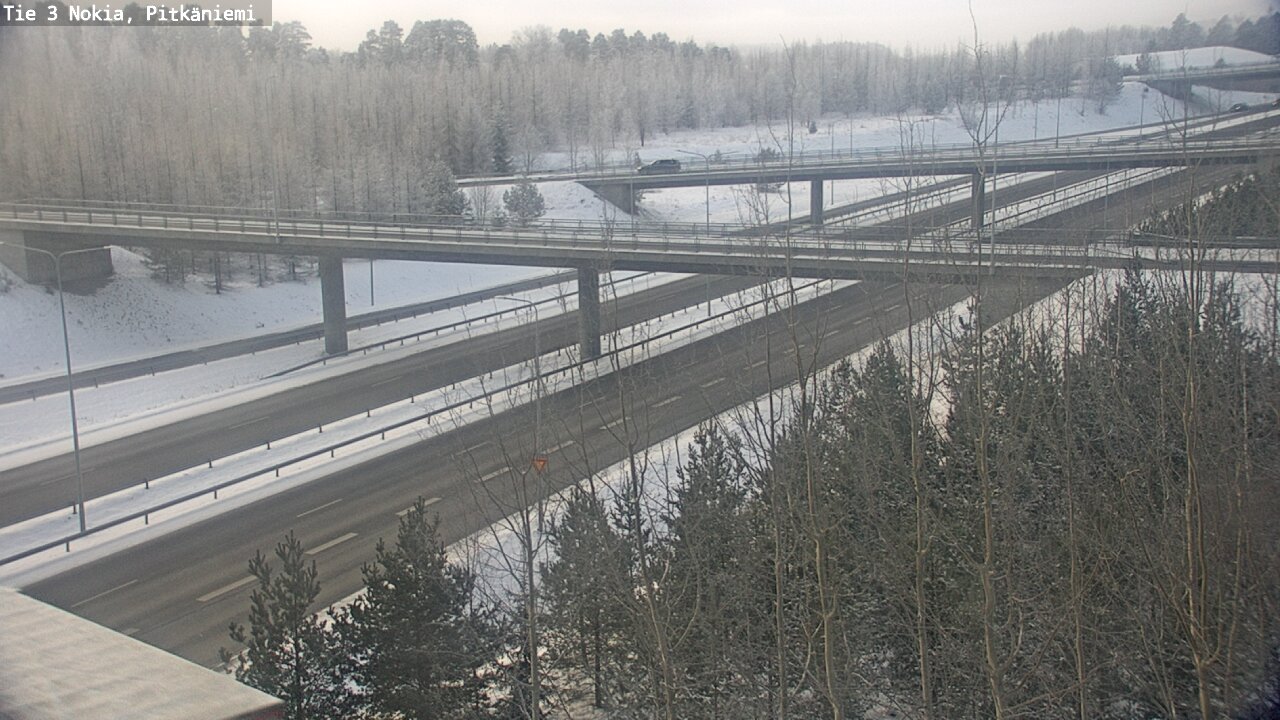 Weather Camera Image Road 3 Nokia, Pitkäniemi, Nokia, Pirkanmaa