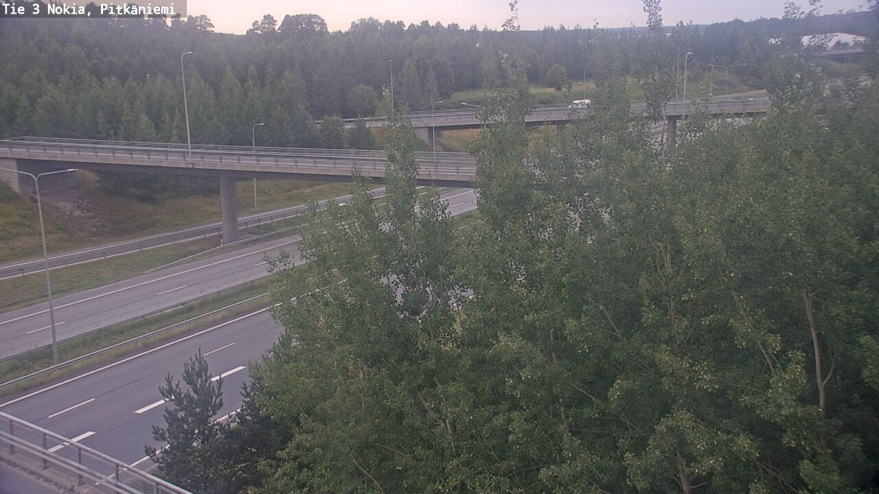 Weather Camera Image Road 3 Nokia, Pitkäniemi, Nokia, Pirkanmaa