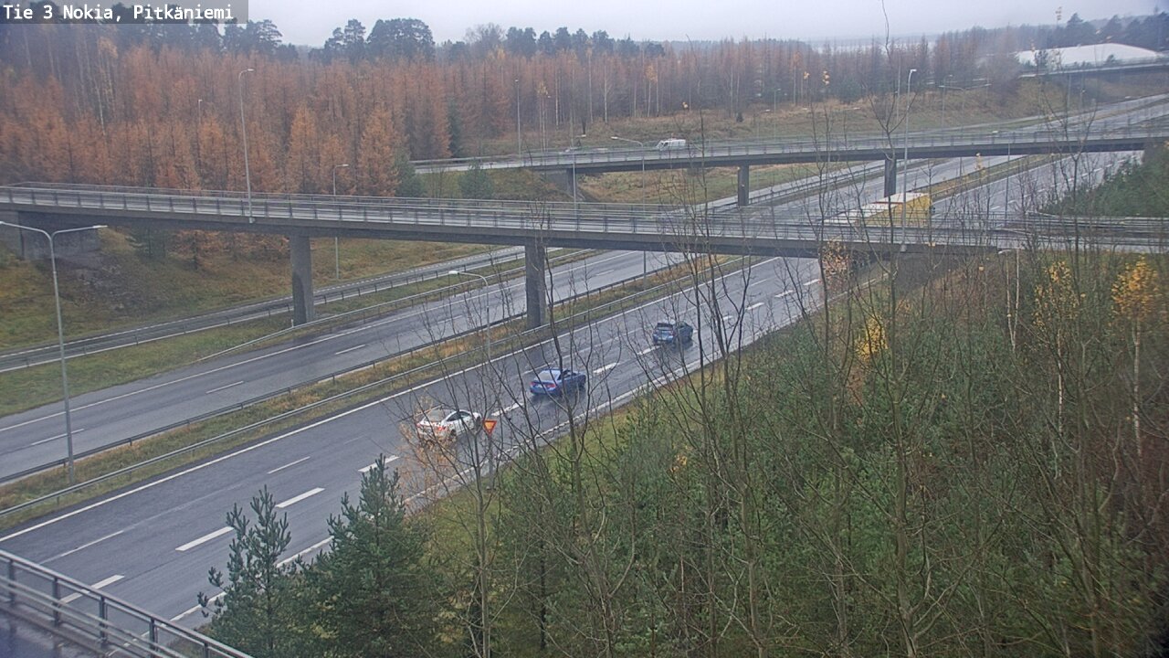 Kelikamerat Kuva Tie 3 Nokia, Pitkäniemi, Nokia, Pirkanmaa