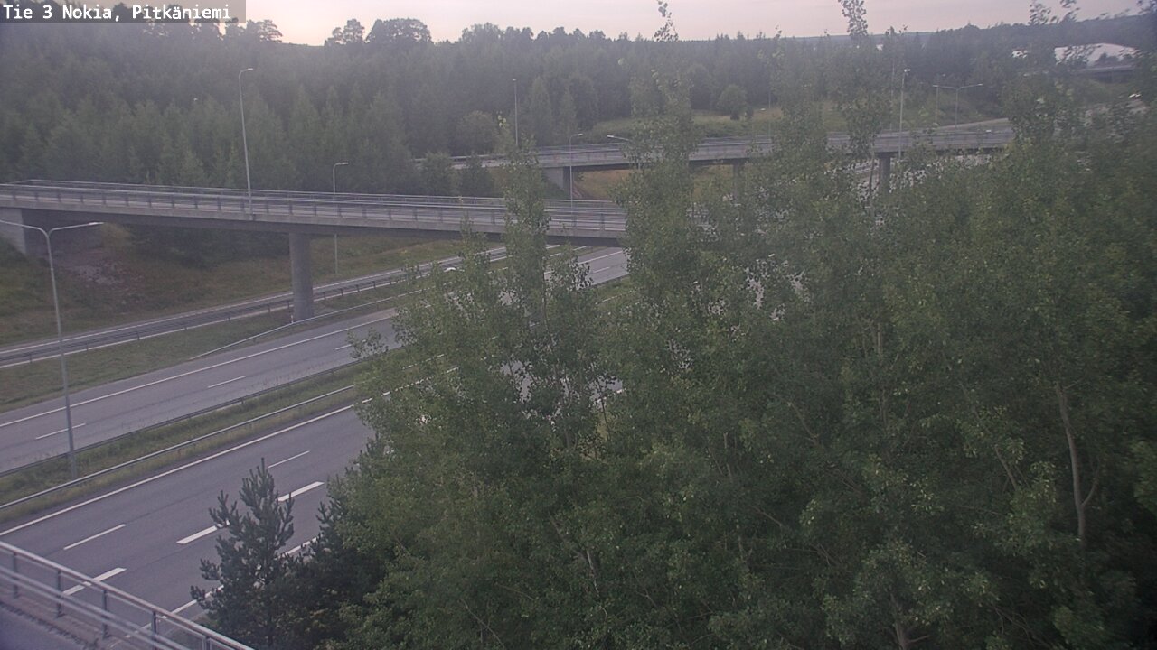 Weather Camera Image Road 3 Nokia, Pitkäniemi, Nokia, Pirkanmaa