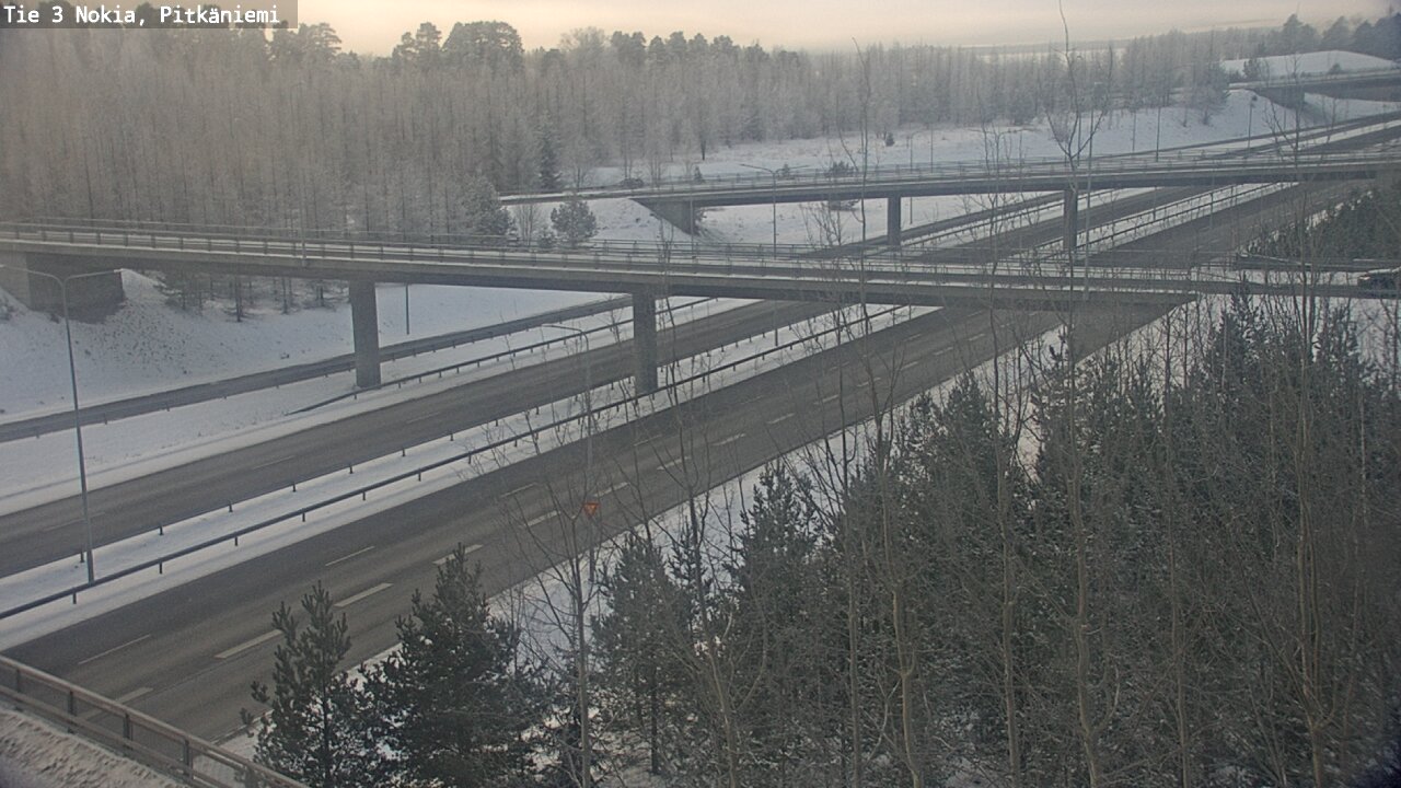 Weather Camera Image Road 3 Nokia, Pitkäniemi, Nokia, Pirkanmaa