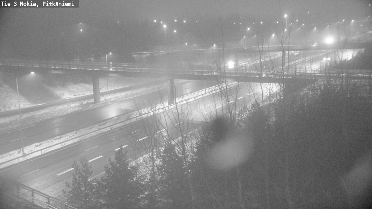 Weather Camera Image Väg 3 Nokia, Pitkäniemi, Nokia, Pirkanmaa