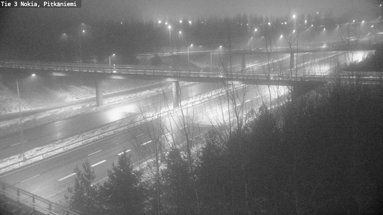 Weather Camera Image Väg 3 Nokia, Pitkäniemi, Nokia, Pirkanmaa