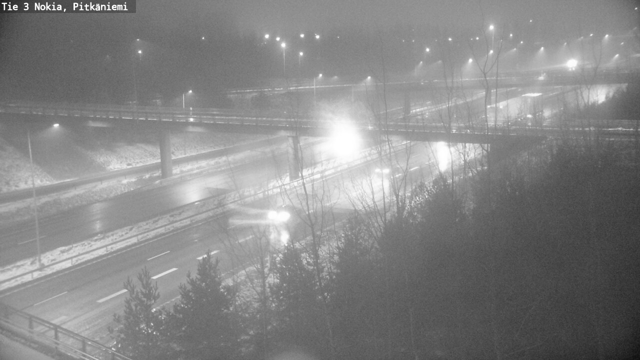 Weather Camera Image Väg 3 Nokia, Pitkäniemi, Nokia, Pirkanmaa