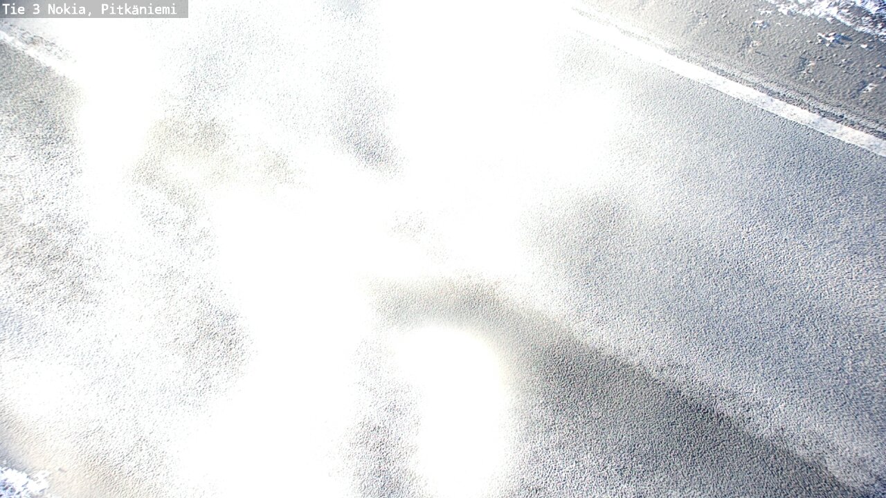 Weather Camera Image Road 3 Nokia, Pitkäniemi, Nokia, Pirkanmaa