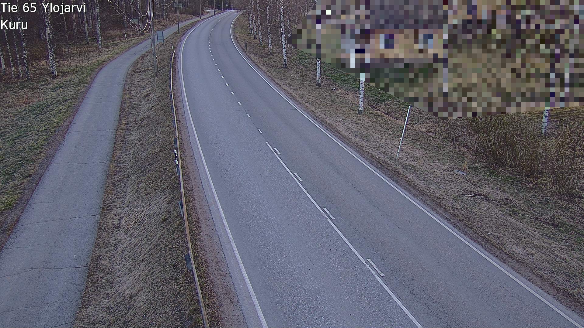 Weather Camera Image Road 65 Ylöjärvi, Kuru, Ylöjärvi, Pirkanmaa