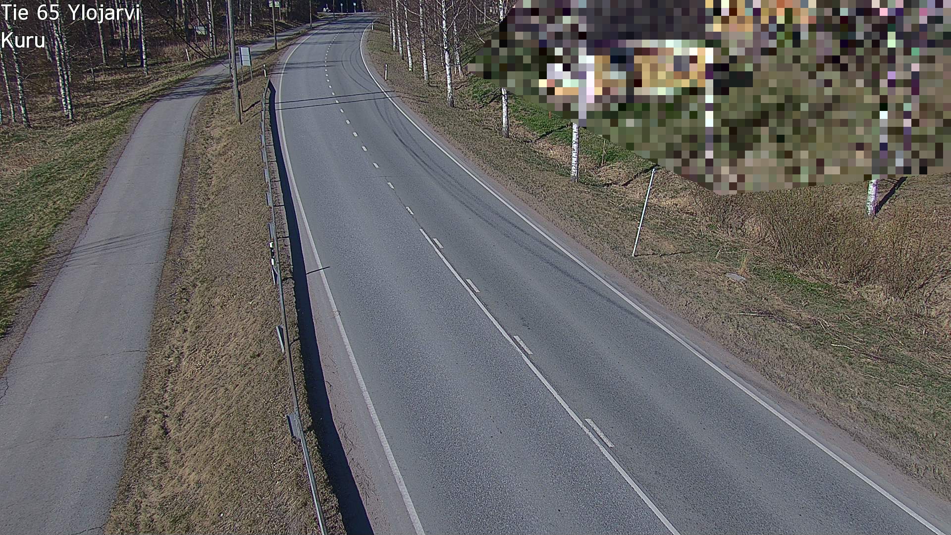 Weather Camera Image Road 65 Ylöjärvi, Kuru, Ylöjärvi, Pirkanmaa