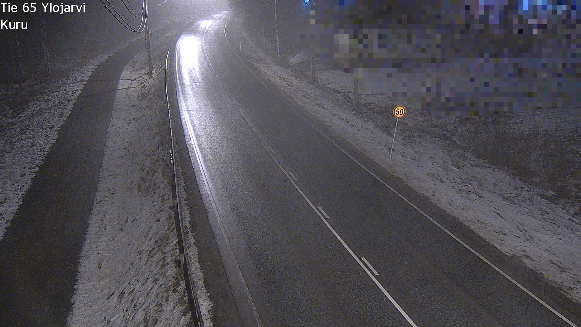 Weather Camera Image Road 65 Ylöjärvi, Kuru, Ylöjärvi, Pirkanmaa