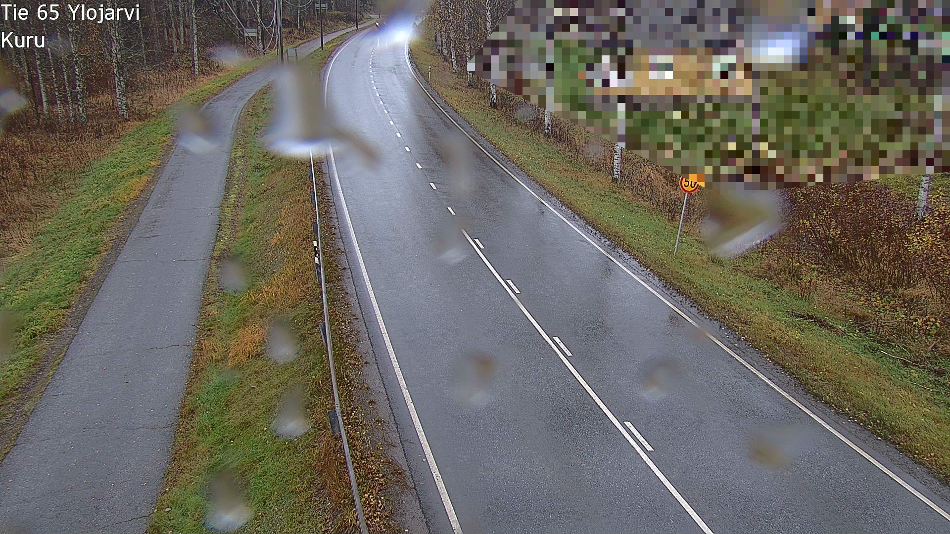 Weather Camera Image Väg 65 Ylöjärvi, Kuru, Ylöjärvi, Pirkanmaa