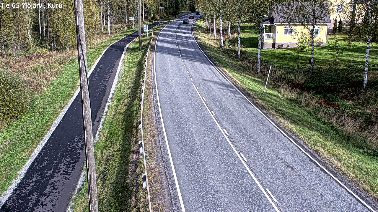 Weather Camera Image Väg 65 Ylöjärvi, Kuru, Ylöjärvi, Pirkanmaa
